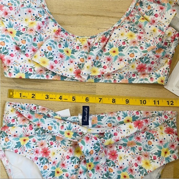 Splendid 2 piece high waisted bottom swimsuit  NWT - Picture 6 of 7